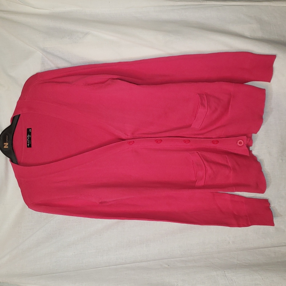 Vibrant Pink Cardigan